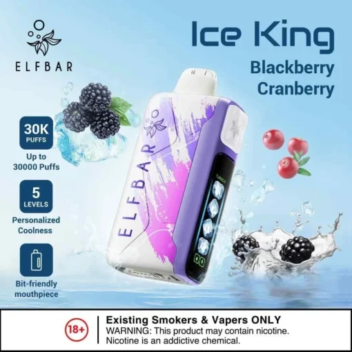 엘프 바 아이스 킹 30000 퍼프 일회용 vape